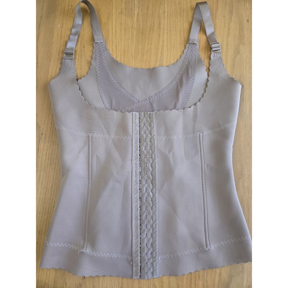 Prima Valentina Compression Cami Corset Size XL Boned Adjustable Straps Nude - Picture 4 of 8
